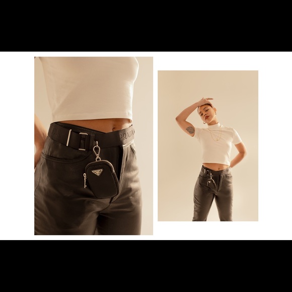 Black Prada Nylon Bag - CROSS BODY/SHOULDER BAG - Picture 12 of 15